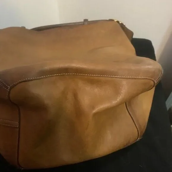 Coach 9183 Rare Camel Vintage Leather Bucket shoulder bag - Picture 3 of 10